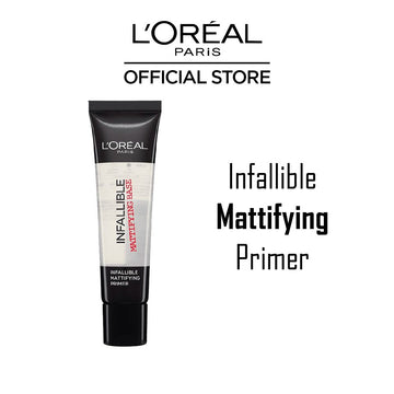 L'Oréal Paris Infallible Mattifying Primer Base – Oil Control & Smooth Makeup Base