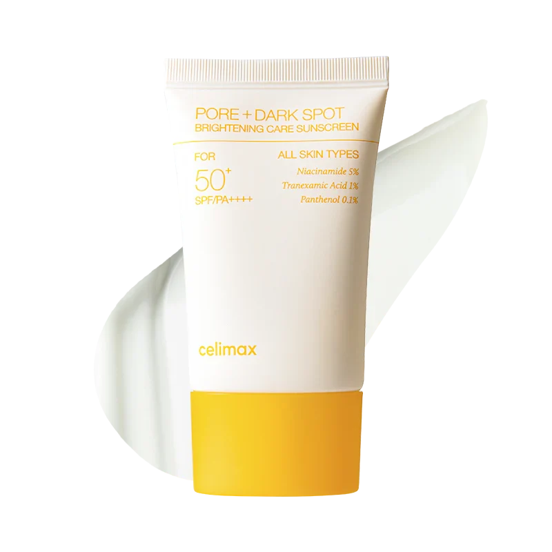Celimax Pore + Dark Spot Brightening Care Sunscreen SPF 50+ PA++++ 50ml | Brightening Face Sunscreen