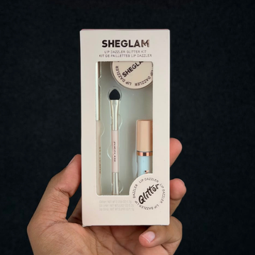 SHEGLAM Lip Dazzler Glitter Kit | Glitter Lip Makeup Kit for Sparkling Glam Looks