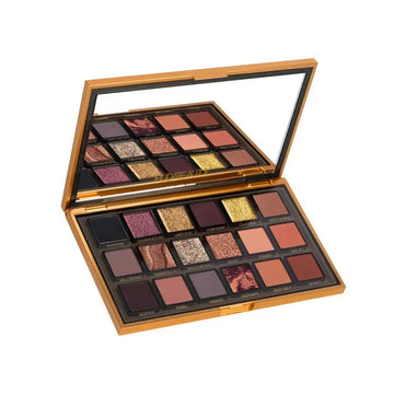 Huda Beauty Empowered Eyeshadow Palette | Multi-Finish Neutral and Glam Eye Makeup Palette
