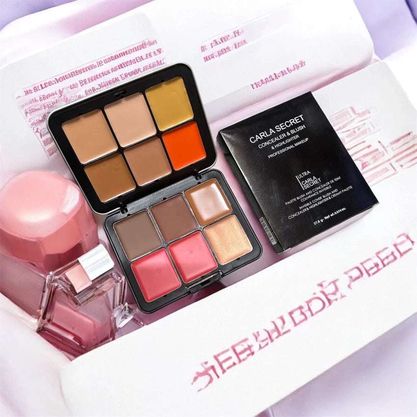 Carla Creamy Concealer & Blush | 2-in-1 Face Makeup for Flawless Coverage & Natural Glow