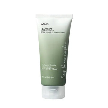 ANUA Heartleaf Quercetinol Pore Deep Cleansing Foam 150ml | Deep Pore Facial Cleanser