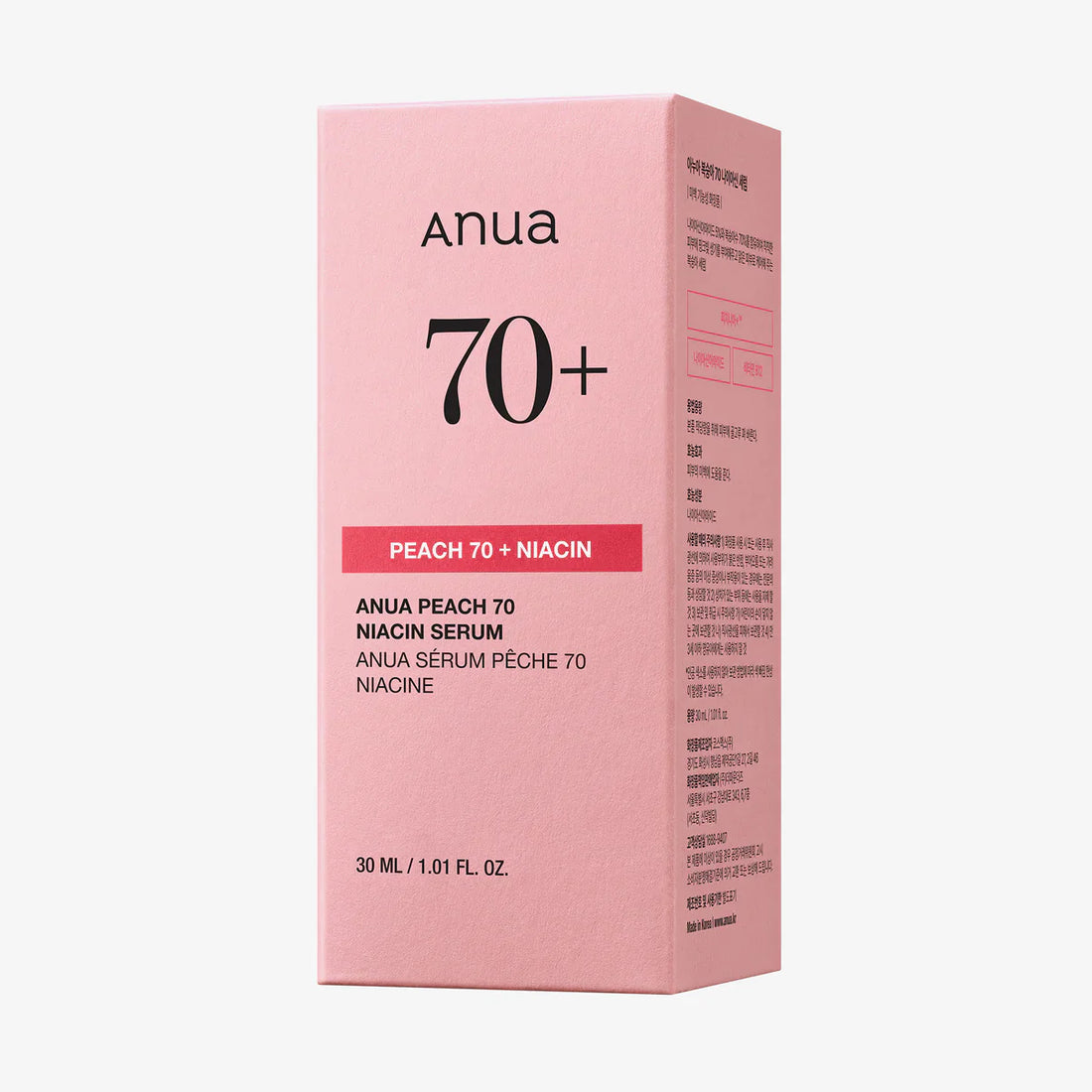Anua Peach 70 Niacin Serum 30ml | Brightening & Hydrating Niacinamide Serum for Glowing Skin