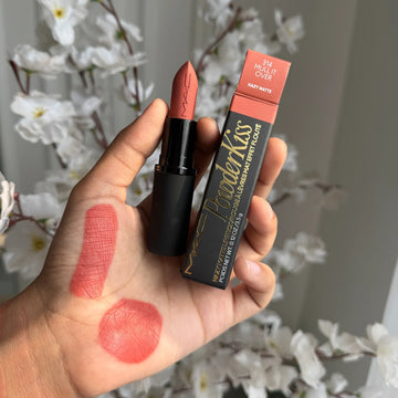 MAC Powder Kiss Lipstick | Soft Matte Hydrating Lipstick with Weightless Finish
