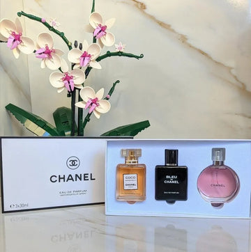 Chanel Perfume Gift Set for Women 3-in-1 (3 x 30ml) | 100% Original Tester Set | Luxury Dubai Collection