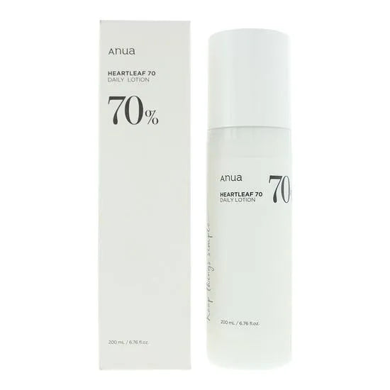 ANUA Heartleaf 70+ Daily Lotion | Lightweight Hydrating & Soothing Moisturizer for Sensitive Skin