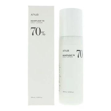 ANUA Heartleaf 70+ Daily Lotion | Lightweight Hydrating & Soothing Moisturizer for Sensitive Skin