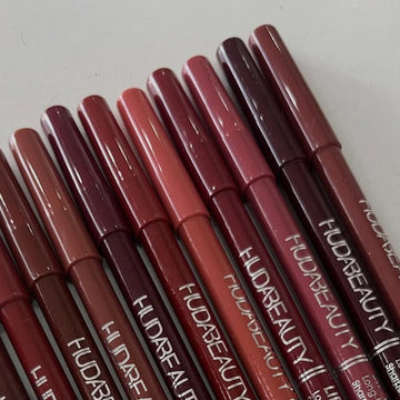 HandaBeauty Eye & Lip Pencils Set – 12 Matte Shades for Eyes & Lips