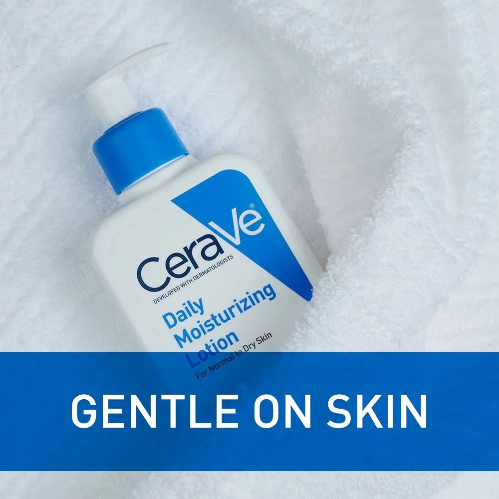 CeraVe Daily Moisturizing Lotion 355ml | Lightweight Moisturizer for Normal to Dry Skin