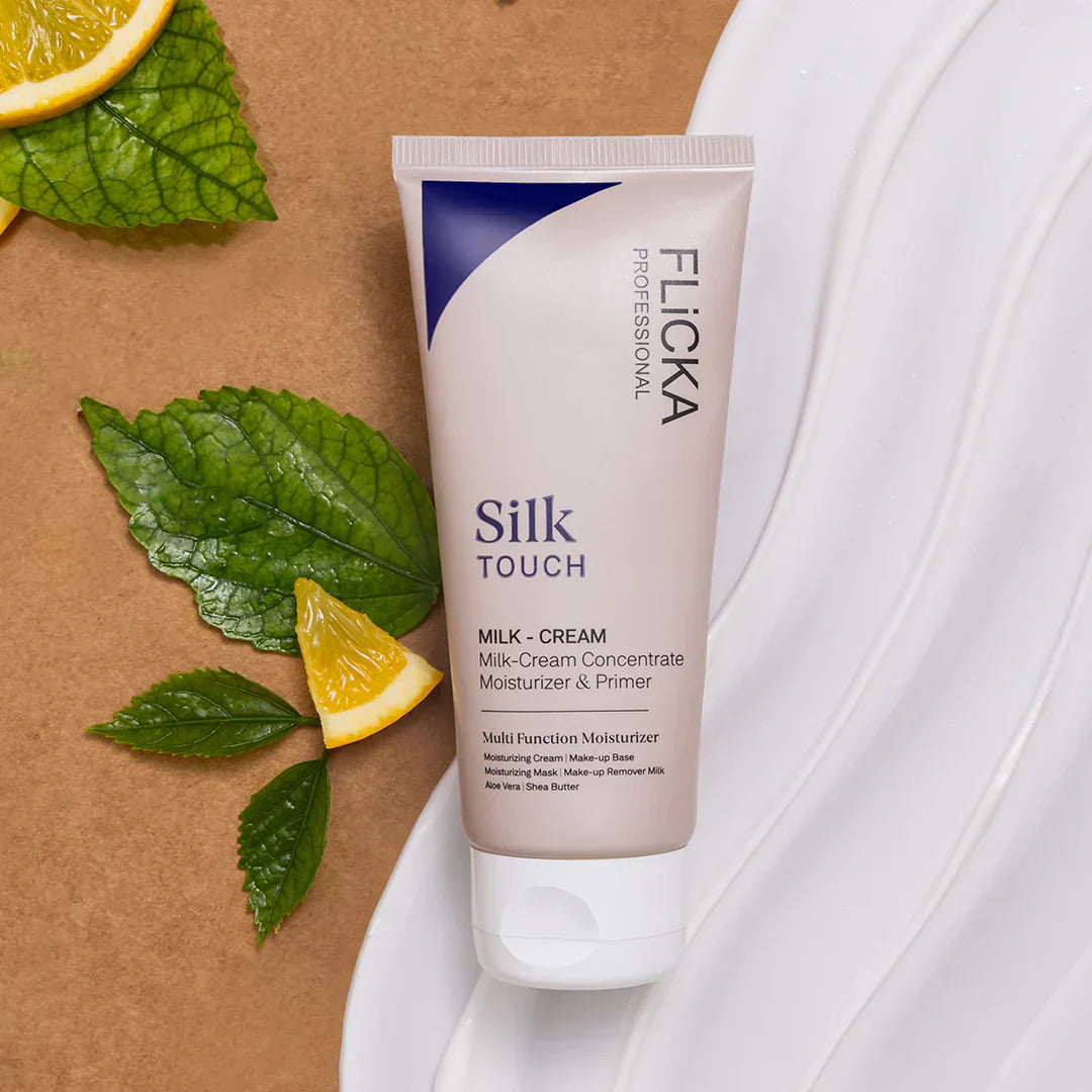 FLiCKA Silk Touch 3-in-1 Moisturizer & Primer 60g – Hydrating, Lightweight, Long-Lasting Makeup Base for All Skin Types