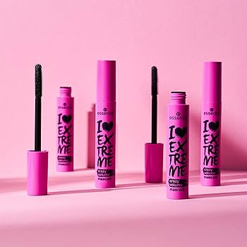 Essence I Love Extreme Crazy Volume Mascara | Bold Volumizing Mascara for Dramatic Lashes