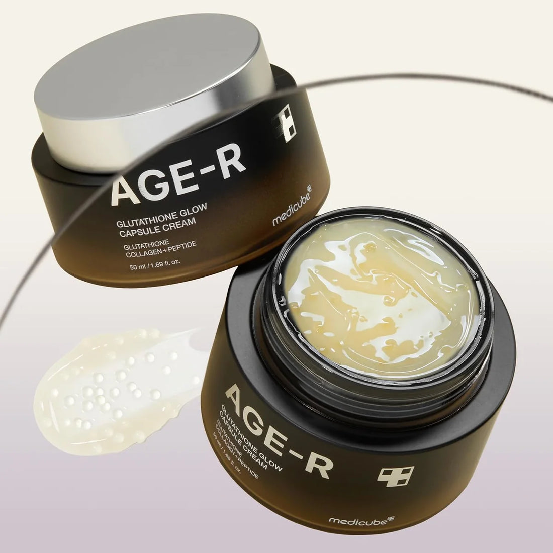 Medicube AGE-R Glutathione Glow Capsule Cream | Brightening & Radiance-Boosting Face Cream