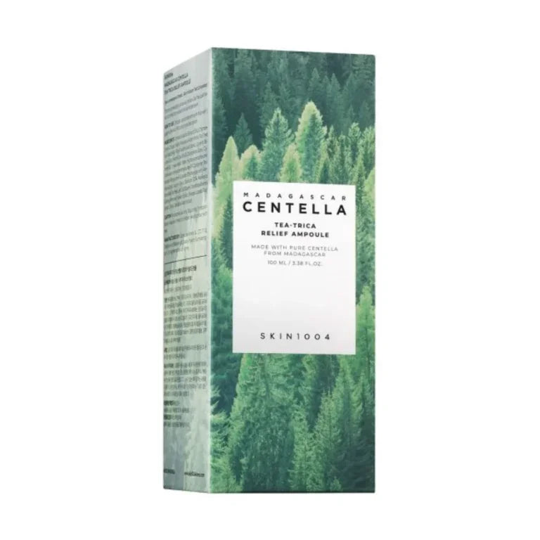 SKIN1004 Madagascar Centella Tea-Trica Relief Ampoule 100ml | Acne Care Soothing Serum for Clear Skin