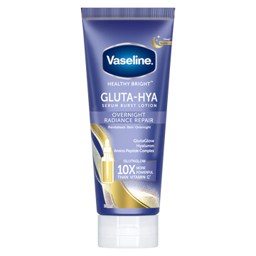 Vaseline® Gluta-Hya Serum Burst Lotion Overnight Radiance Repair
