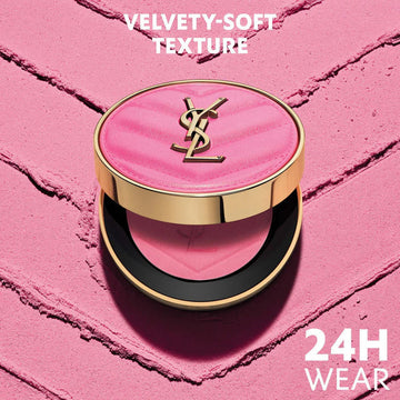 YSL- MAKE ME BLUSH 24H BUILDABLE BLURRING POWDER BLUSH