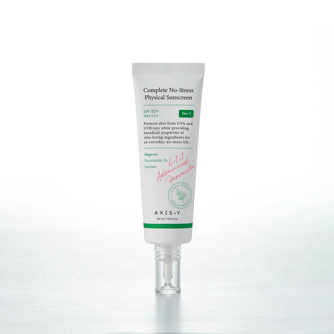 Axis-Y Complete No-Stress Physical Sunscreen SPF50+ PA++++