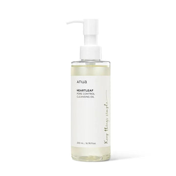 ANUA Heartleaf Pore Control Cleansing Oil 200ml | Deep Cleansing Makeup Remover & Facial Cleansing Oil