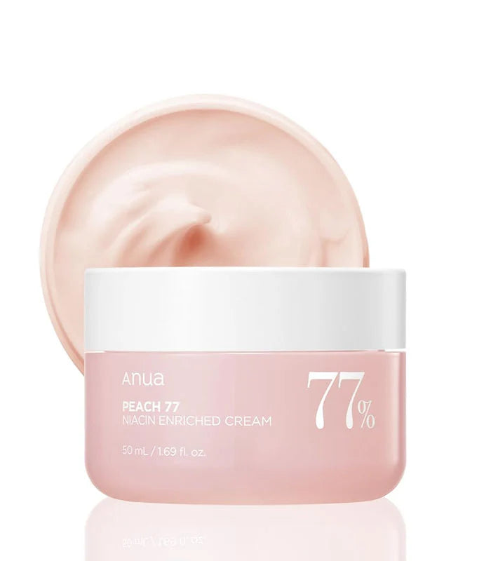 ANUA Peach 77 Niacin Enriched Cream | Brightening & Moisturizing Face Cream