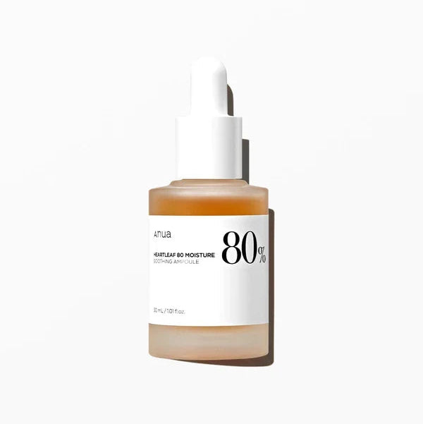 ANUA Heartleaf 80% Moisture Soothing Ampoule 30ml | Hydrating & Calming Facial Ampoule