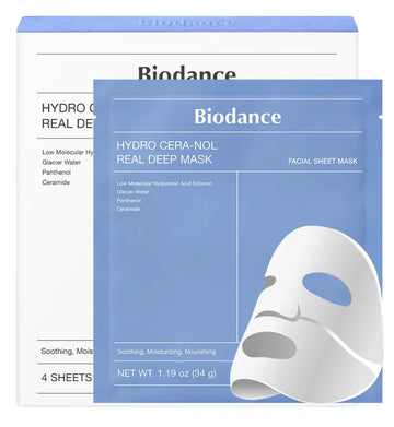 BIODANCE Hydro Cera-nol Real Deep Mask | Deep Hydration & Barrier Repair Sheet Mask