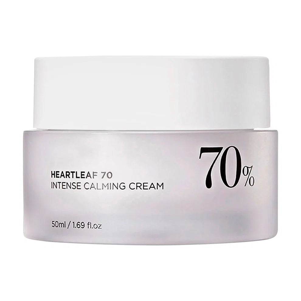 ANUA Heartleaf 70% Intense Calming Cream 30ml | Soothing & Moisturizing Face Cream for Sensitive Skin