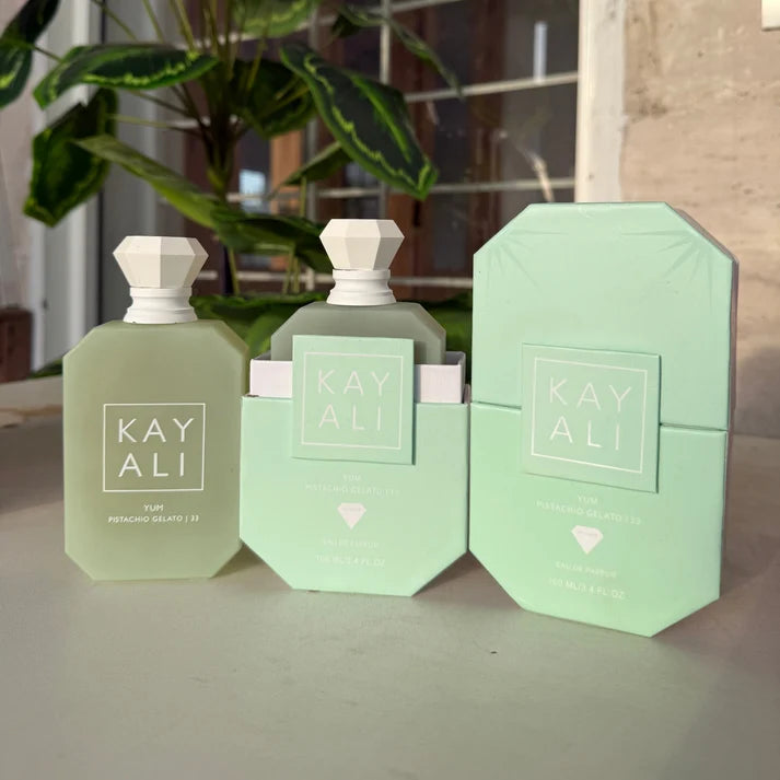 KAYALI Yum Pistachio Gelato 33 EDP Perfume for Women 100ml | Sweet Gourmand Pistachio Fragrance