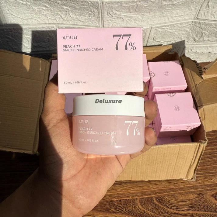 ANUA Peach 77 Niacin Enriched Cream | Brightening & Moisturizing Face Cream