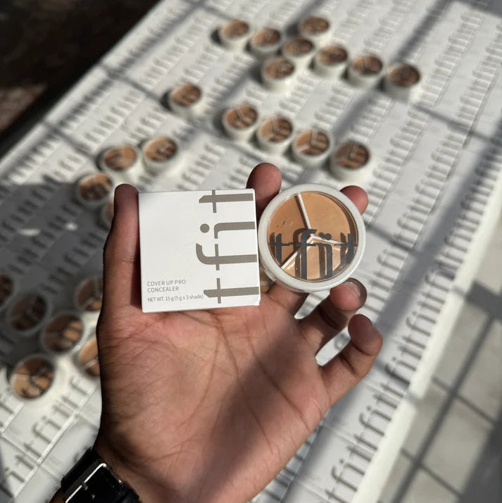 TFIT Cover Up Pro Concealer | Full-Coverage Cream Concealer Palette for a Smooth Complexion
