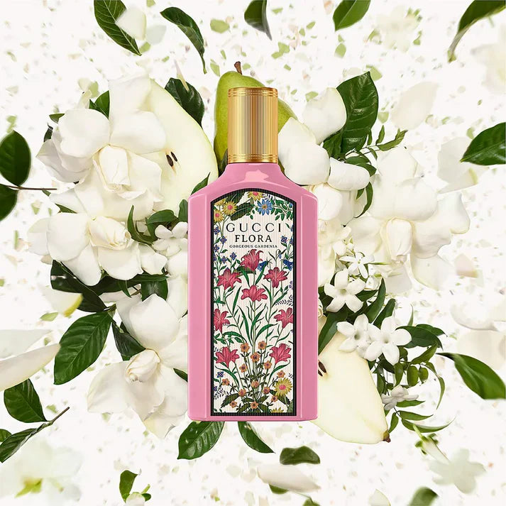 Gucci Flora Gorgeous Gardenia Eau De Parfum | Luxury Floral Women Perfume Long-Lasting Fragrance