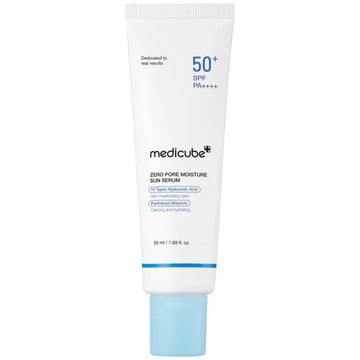 Medicube Zero Pore Moisture Sun Serum SPF50+ PA++++ 50ml | Hydrating Sunscreen for Daily UV Protection