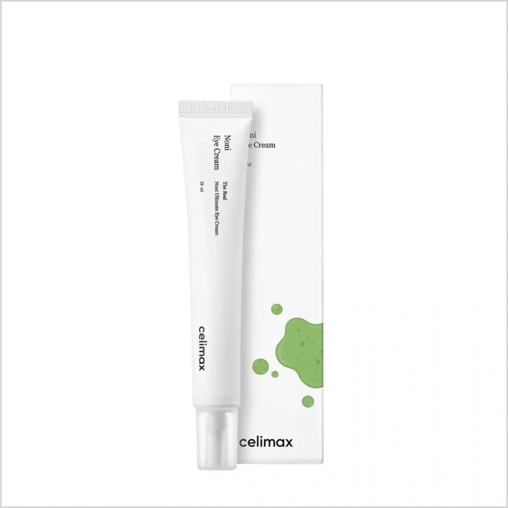 Celimax Real Noni Eye Cream with Bakuchiol (Retinol Alternative) | Anti-Aging Eye Cream for Wrinkles, Dark Circles, Puffiness & Fine Lines | 20ml