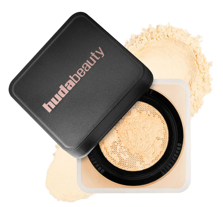 Huda Beauty Easy Bake Loose Baking & Setting Powder | Long-Lasting Loose Setting Powder for Flawless Makeup