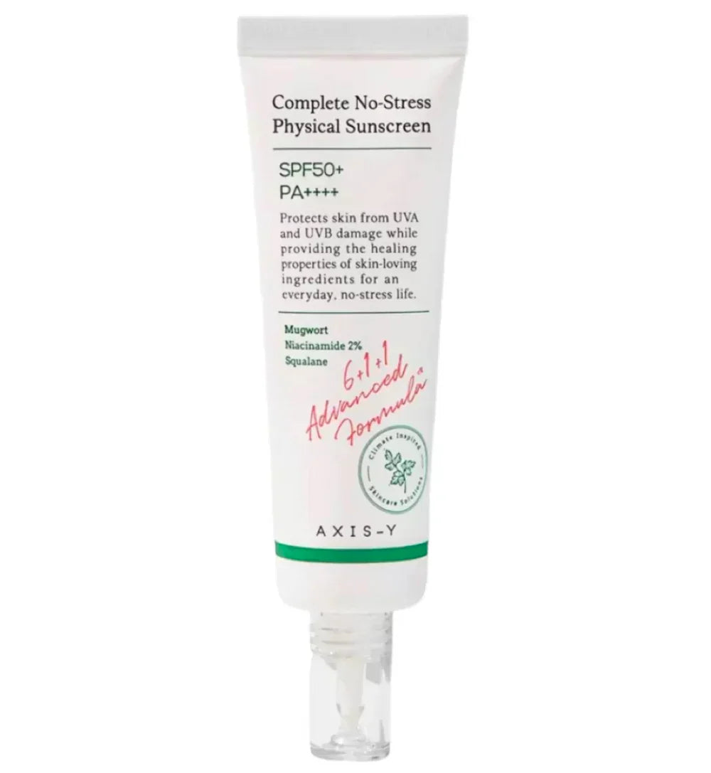 Axis-Y Complete No-Stress Physical Sunscreen SPF50+ PA++++