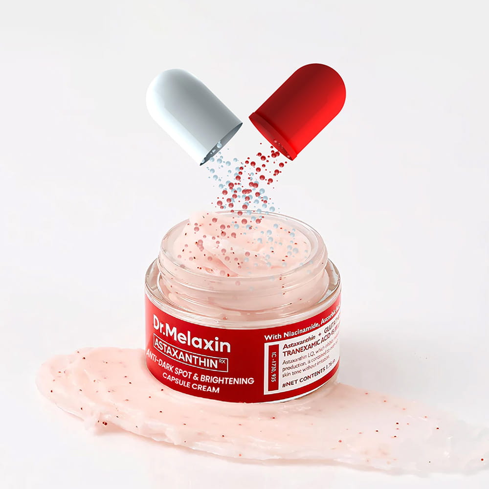 Dr. Melaxin AstaxanthinRX Anti-Freckles & Whitening Capsule Cream 50g – Brightening Face Cream