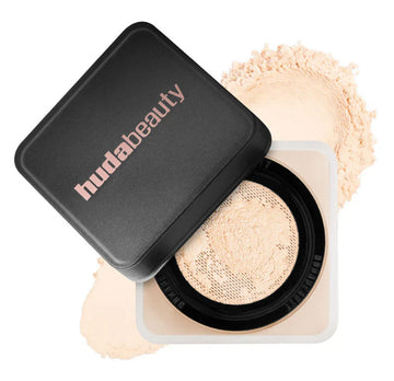 Huda Beauty Easy Bake Loose Baking & Setting Powder | Long-Lasting Loose Setting Powder for Flawless Makeup