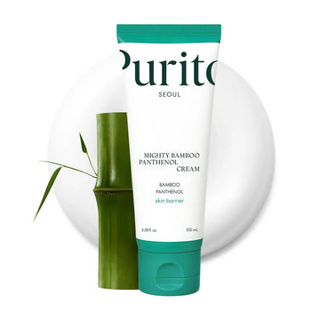 Purito Seoul Mighty Bamboo Panthenol Cream (100ml) | Deep Hydration & Skin Barrier Repair Moisturizer
