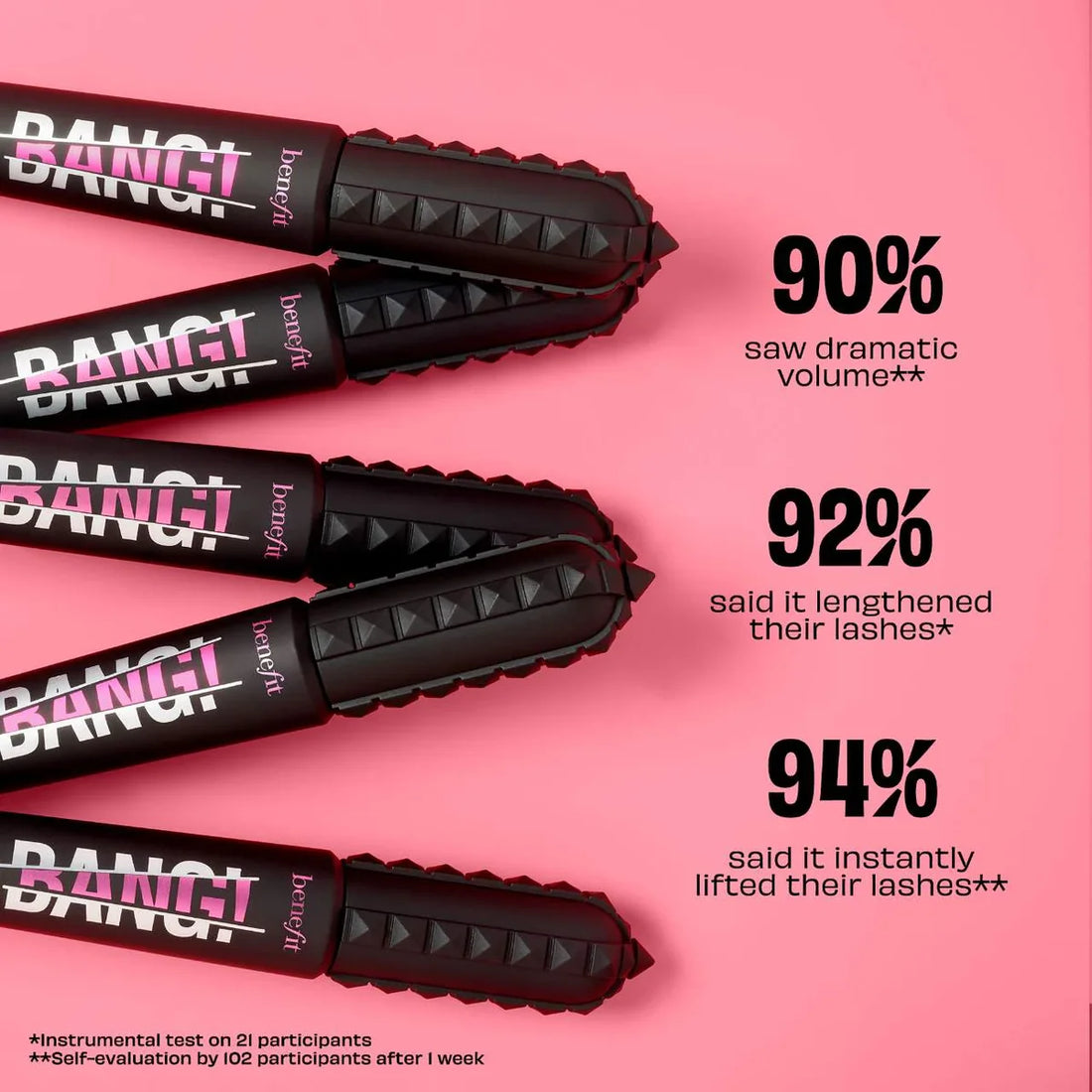 Benefit Cosmetics BADgal BANG! Volumizing Mascara - Black | Bold Volume & Length Mascara