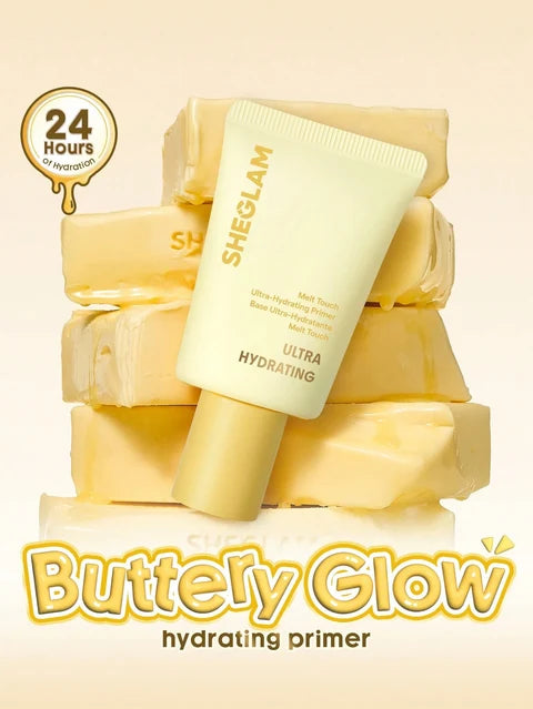 SHEGLAM Melt Touch Ultra-Hydrating Primer | Moisturizing Makeup Primer for Smooth & Glowy Skin